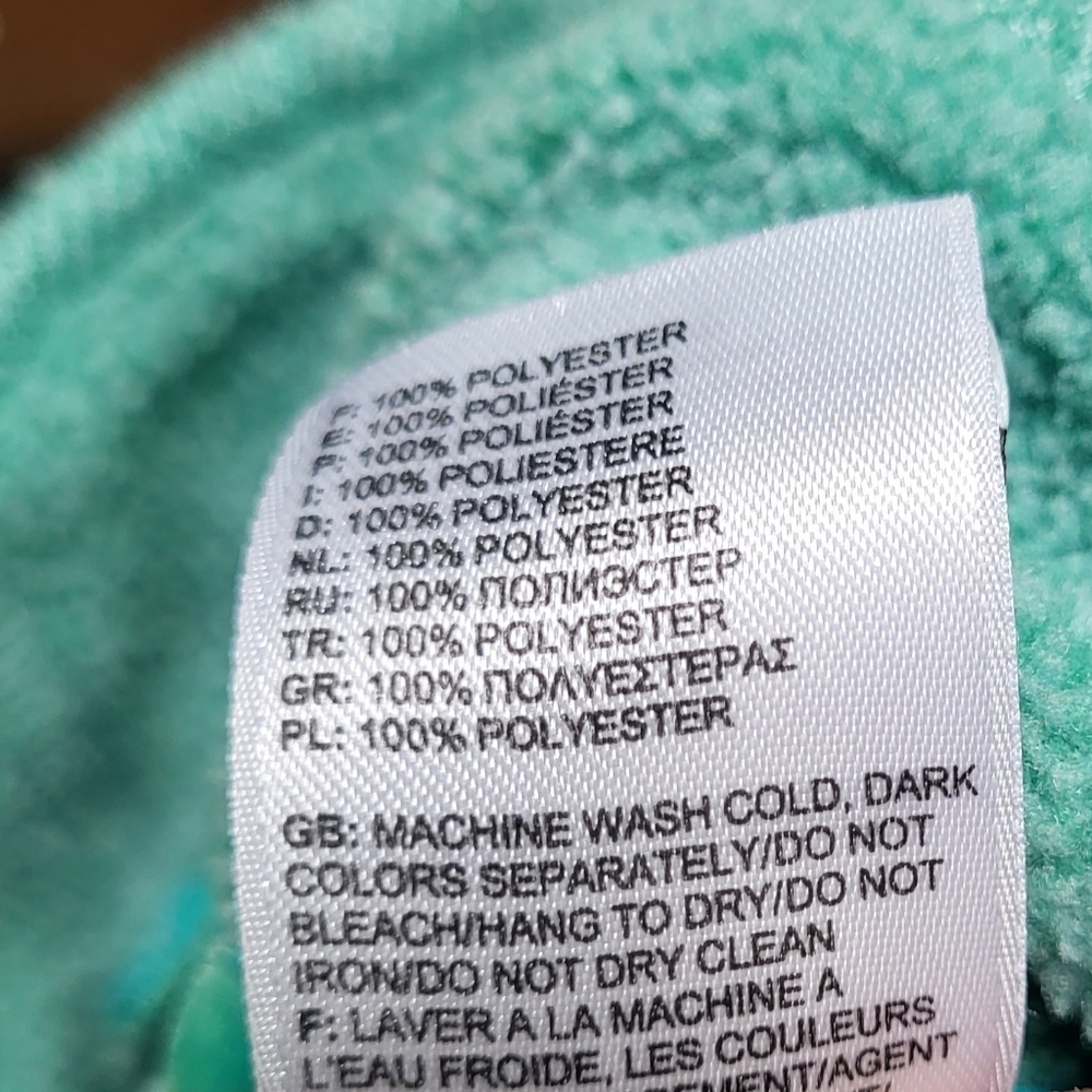 The North Face Teal Crescent Ridge Shawl Sweater Womens Size Medium - Picture 8 of 10